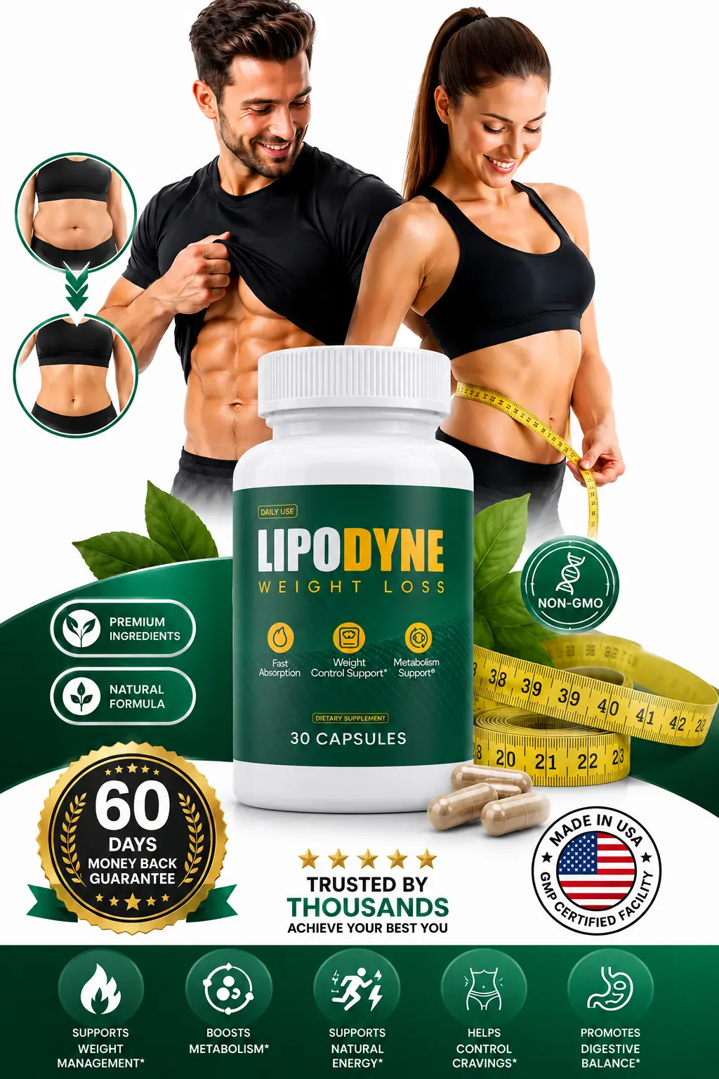 LipoDyne Natural Weight Management Supplement